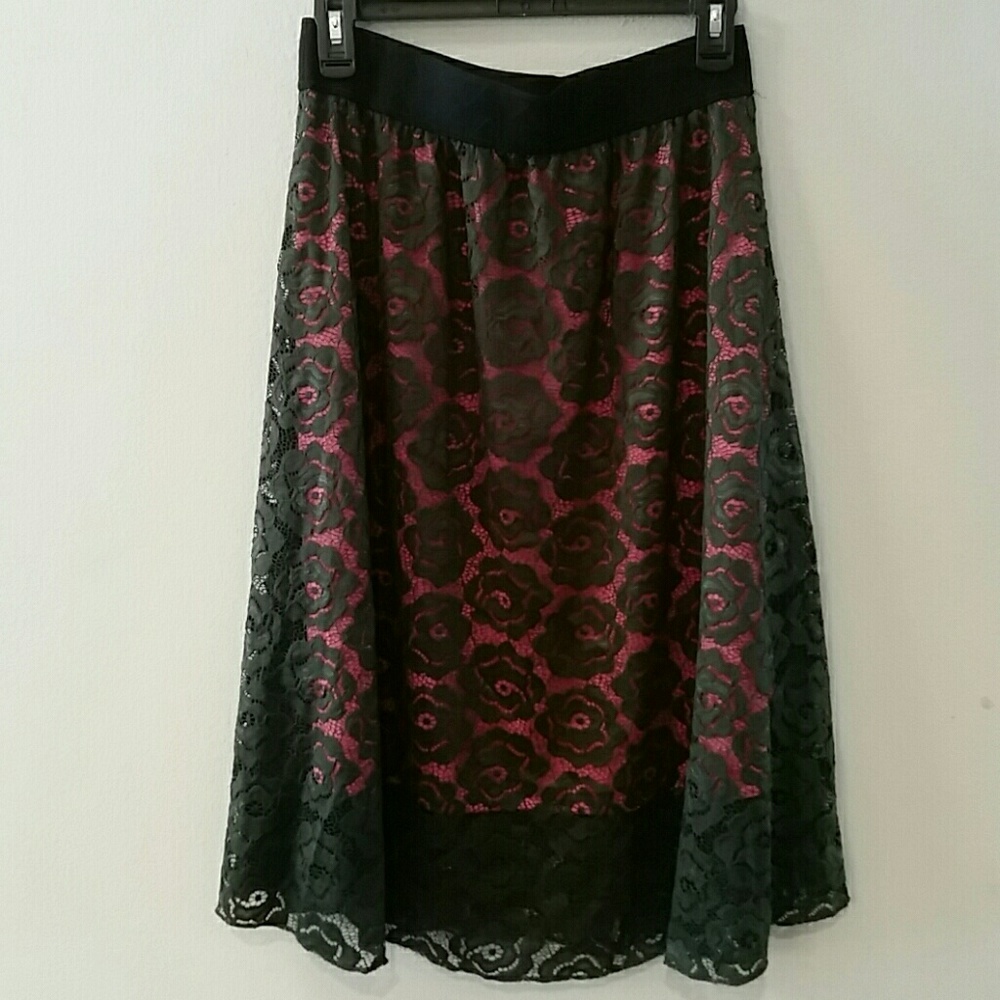 LuLaRoe Green Lace Lola